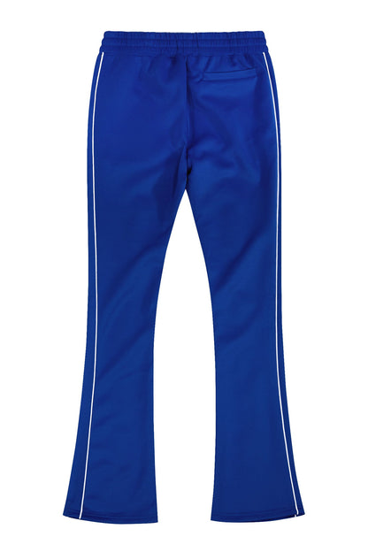 Men's Essential Solid Stacked Fit Flared Track Pants