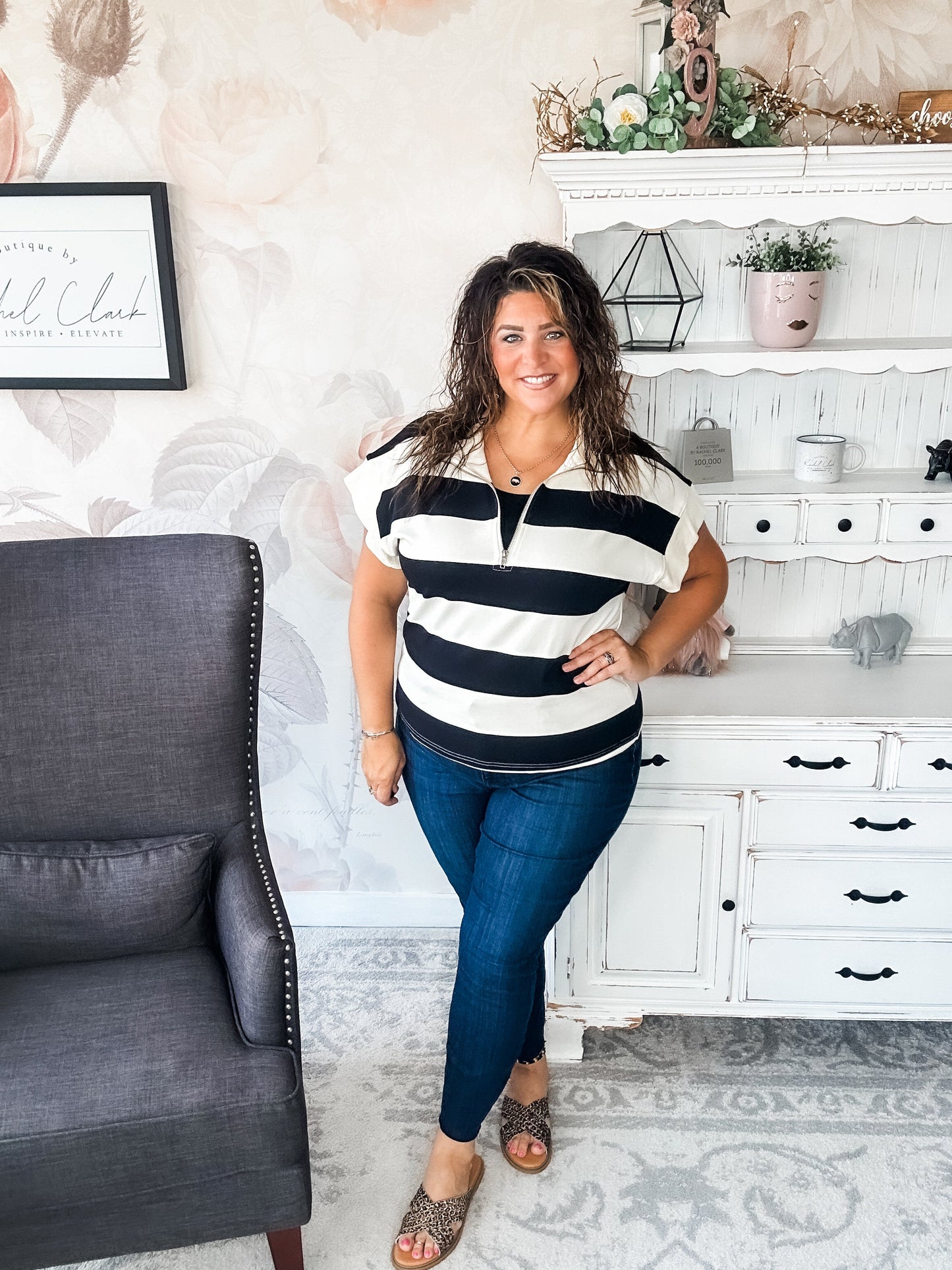 Hope Floats Quarter Zip Sweater
