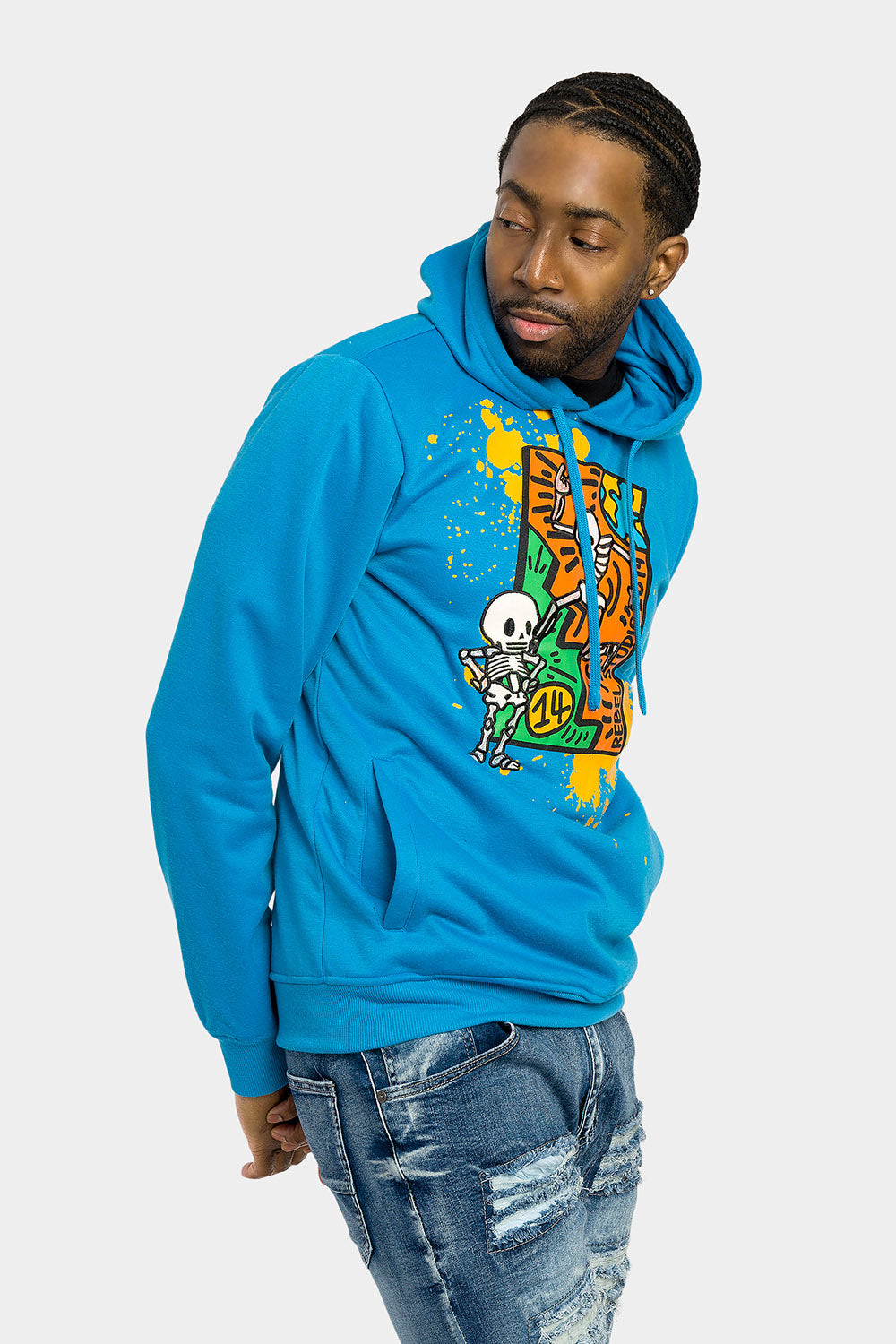 Skeleton Party Pullover Hoodie