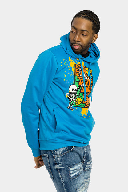Skeleton Party Pullover Hoodie