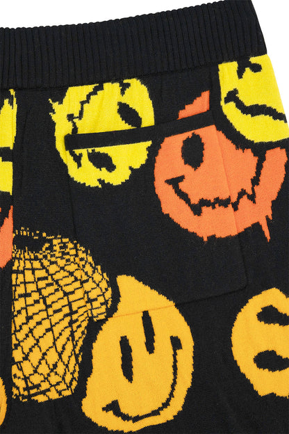 Men's Smiley Sweater Shorts