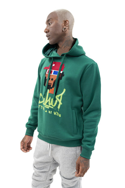 Punk 3D Lego Print Hoodie