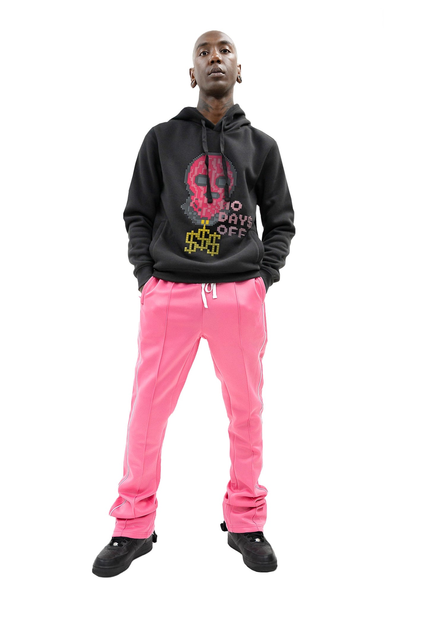 Men's No Days Off 3D Lego Hoodie