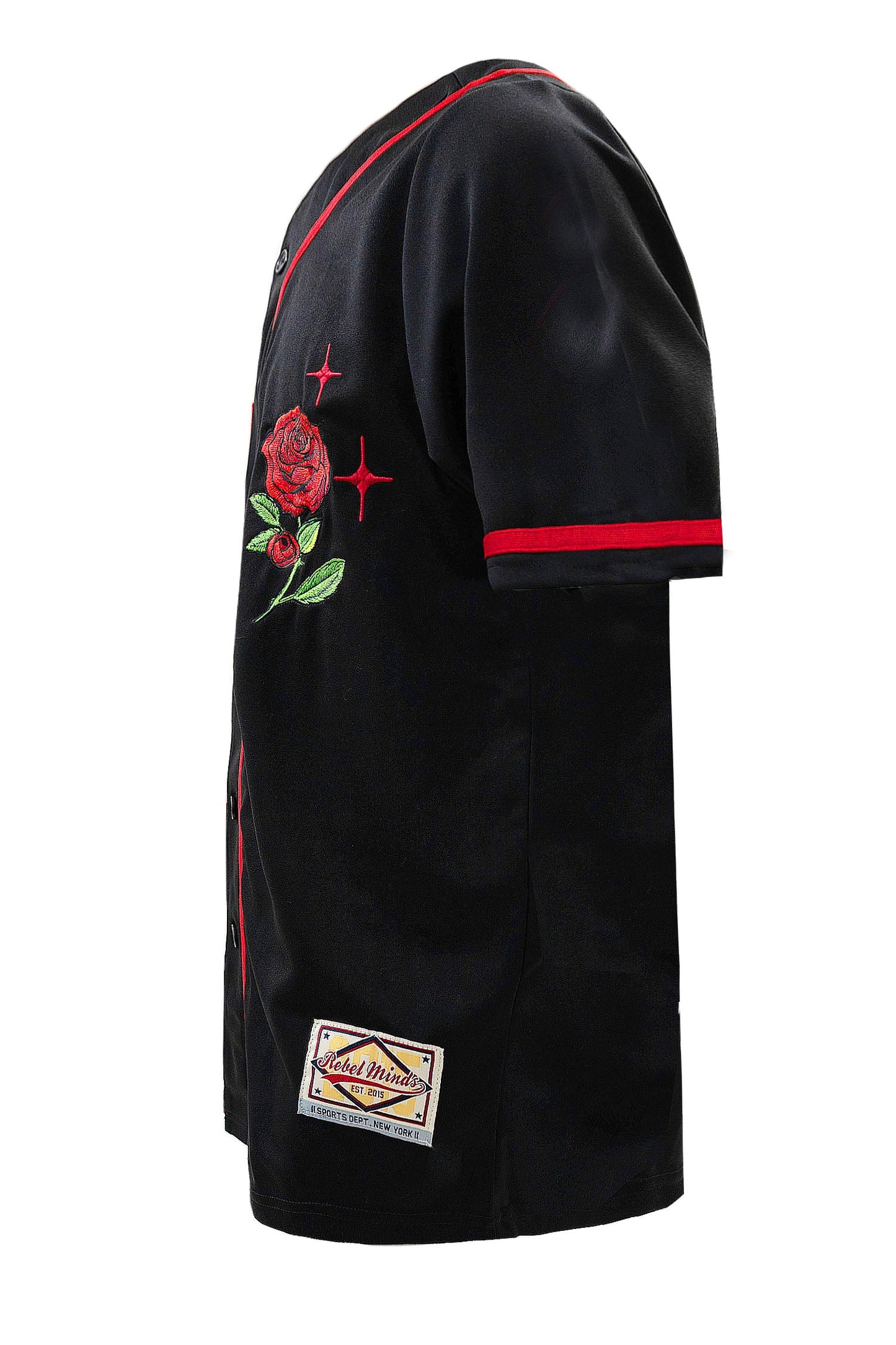 Men's The Goat Embroidered Baseball Jersey