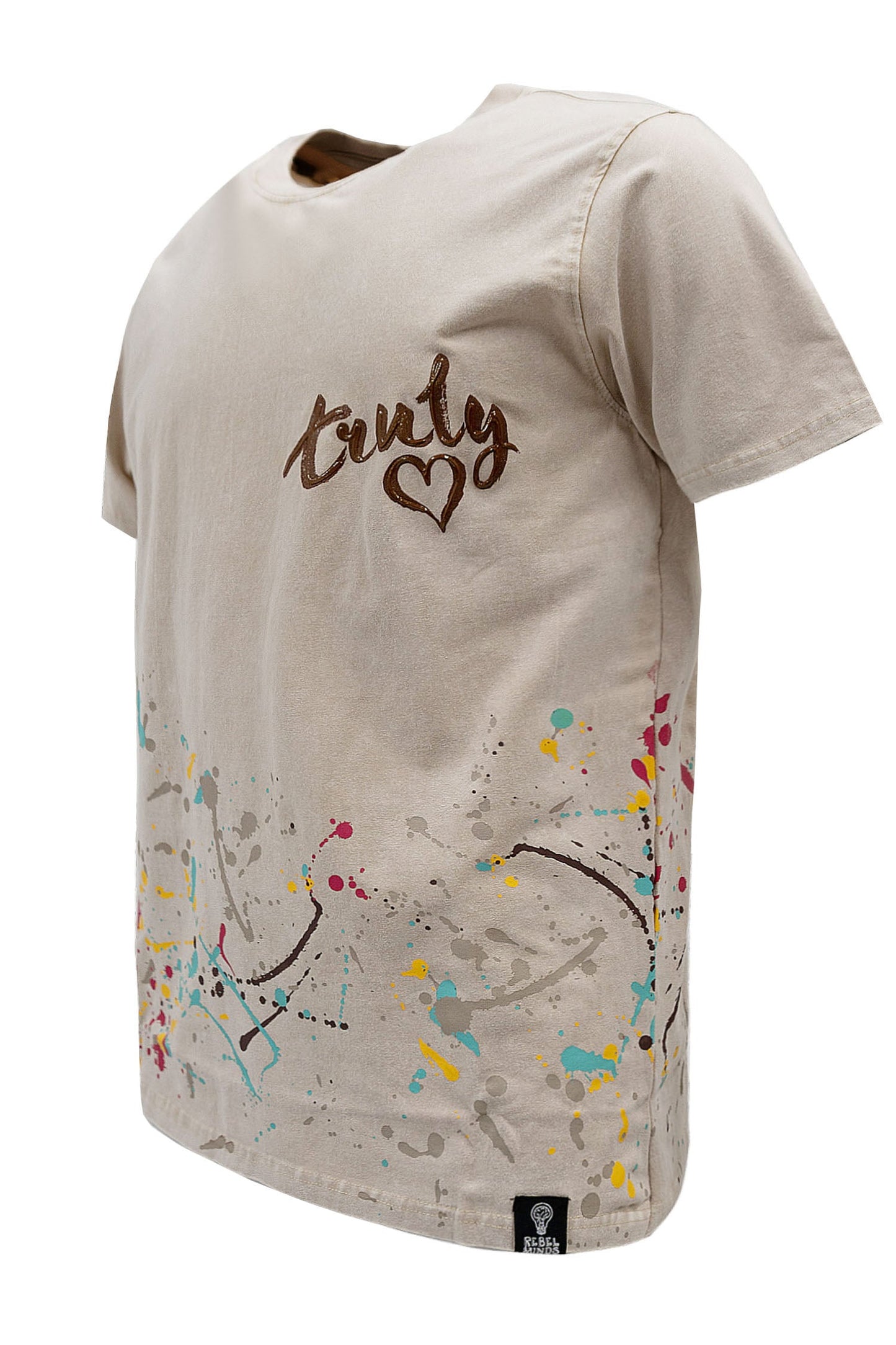 Men's Truly Yours Paint Splatter Graphic T-Shirt