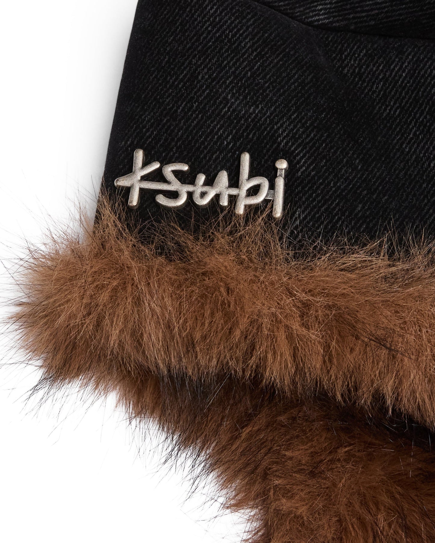 TRAPPER HAT FLOCKED BLACK