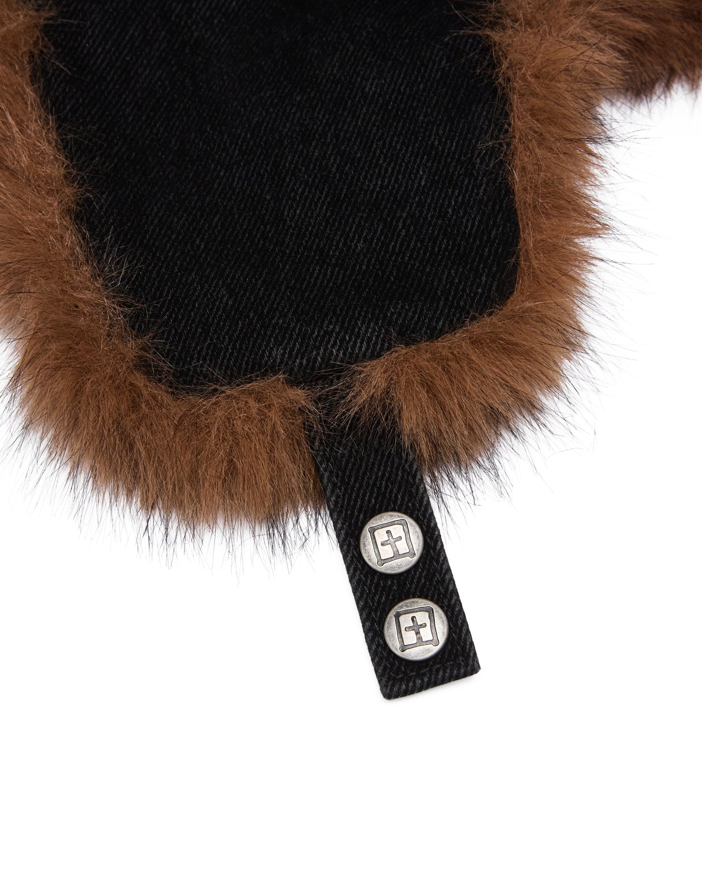 TRAPPER HAT FLOCKED BLACK