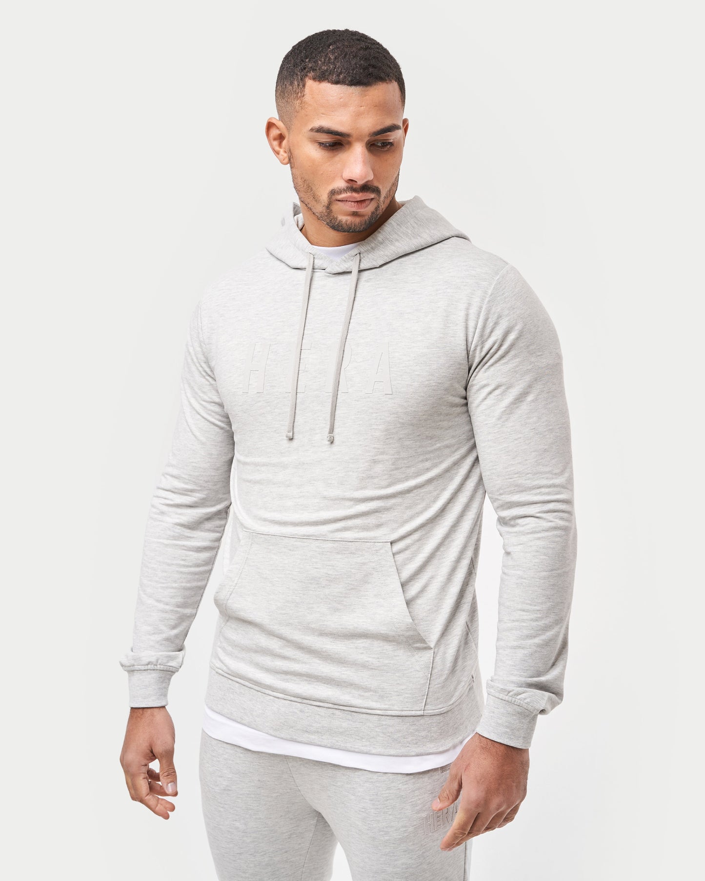 Mens Focus Lightweight Slim Fit Hoodie