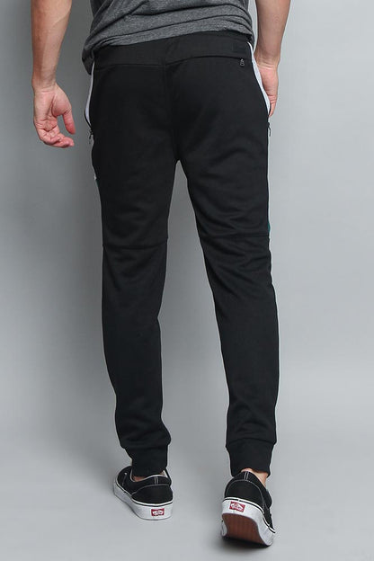Tri Color Blocked Sweat Pants