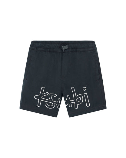 LIL 1999 LIFE SHORT BLACK/WHITE