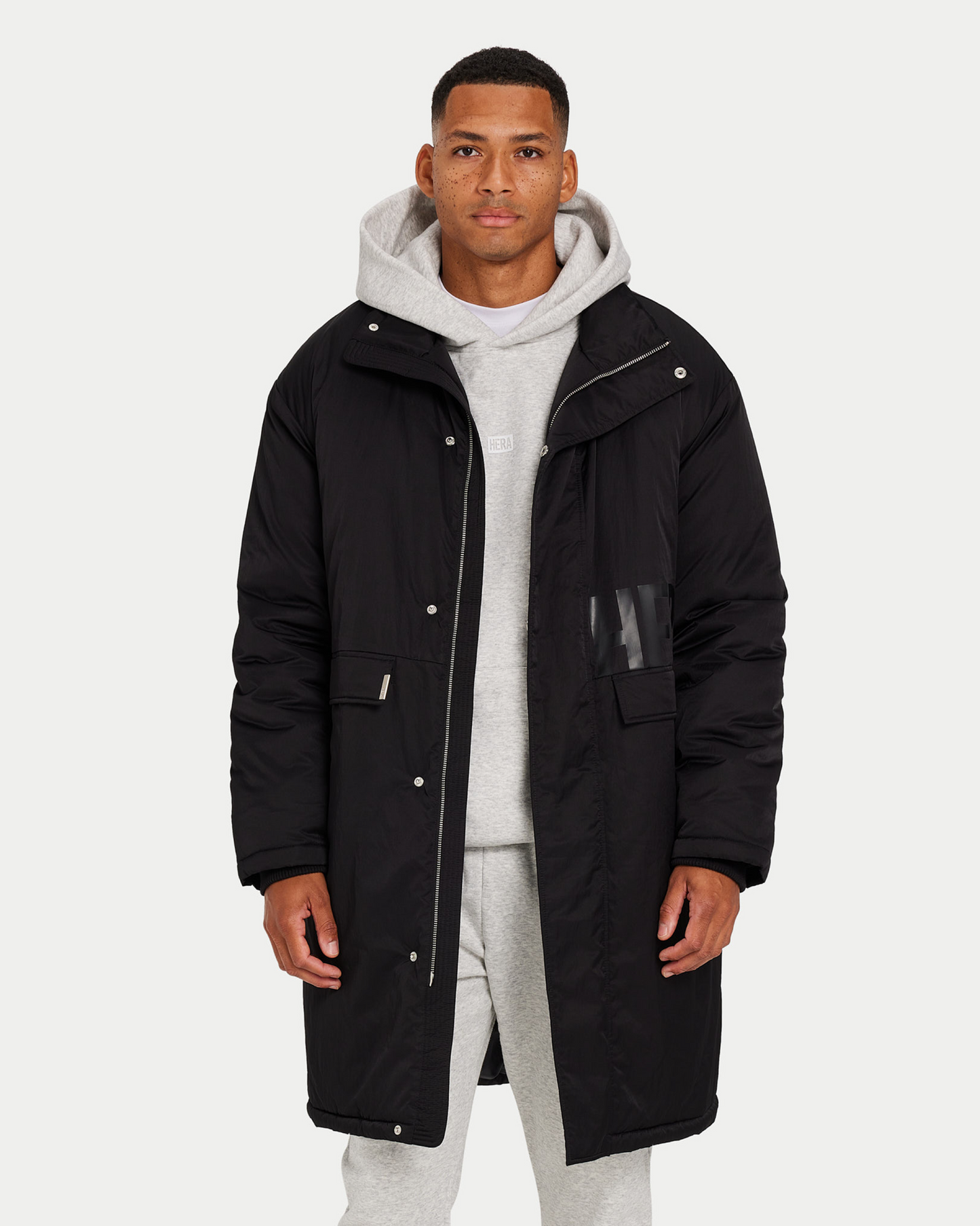 Mens Layer Parka Jacket