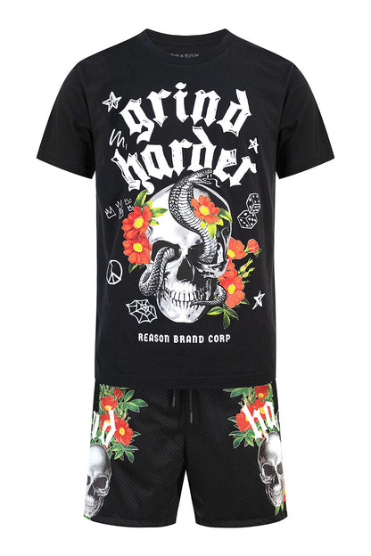 Men's Grind Harder Graphic T-Shirt
