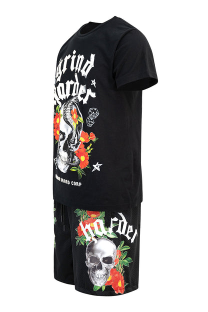 Men's Grind Harder Graphic T-Shirt