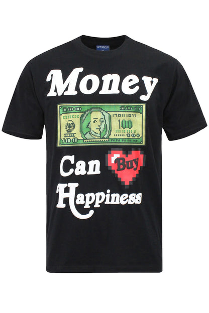 Money Can Buy Happines Pixel T-Shirts