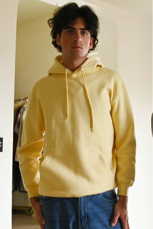 Pullover Hoodie with Metal Eyelets