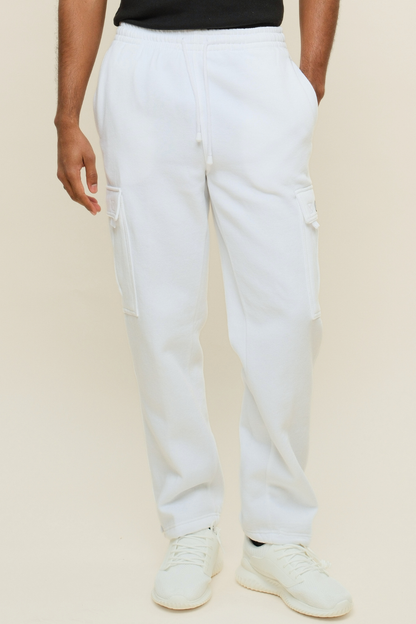 Fleece Heavyweight Cargo Sweat Pants