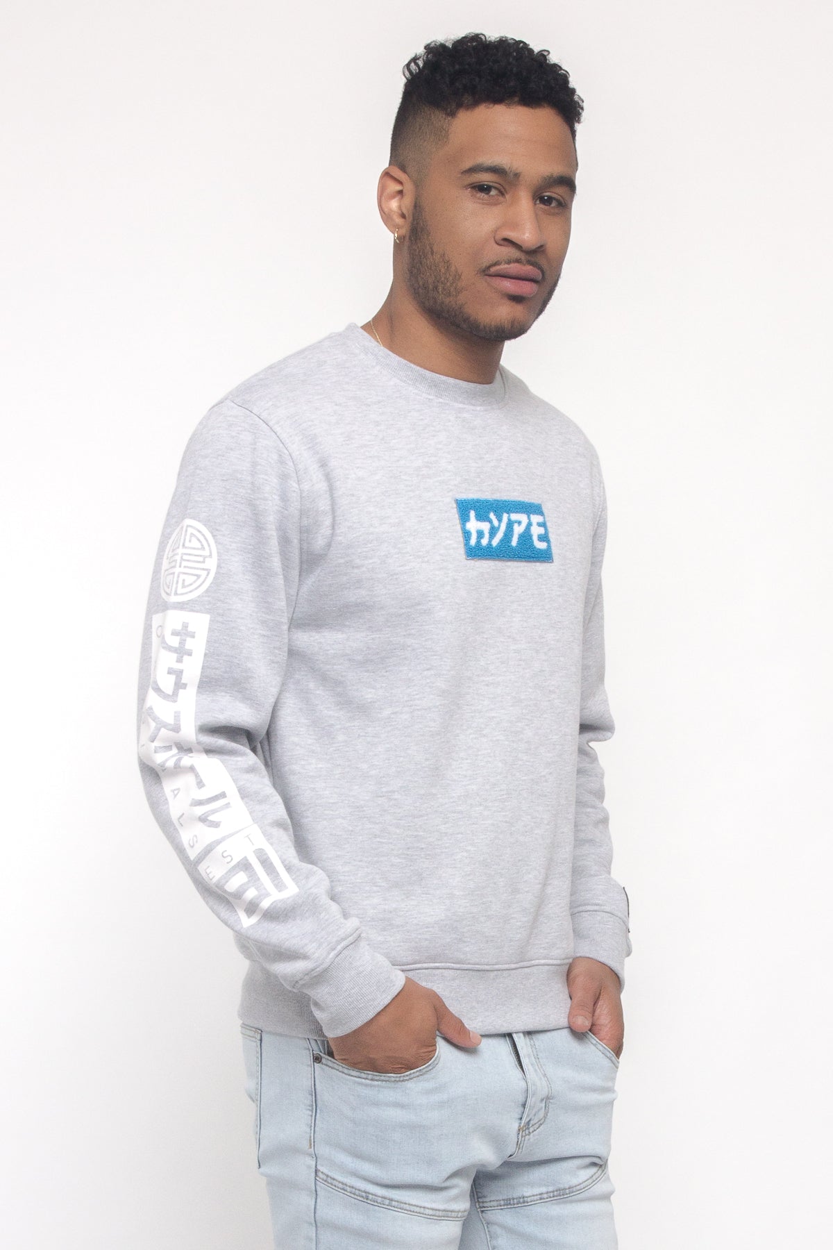 Applique Patch Hype Crewneck