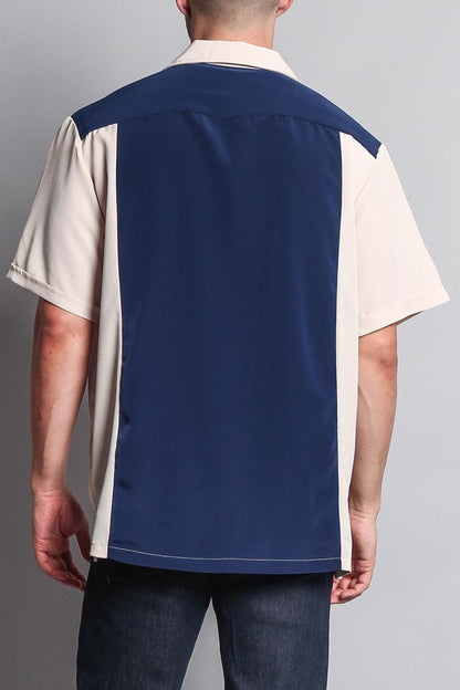 CS Striped Bowling Shirt