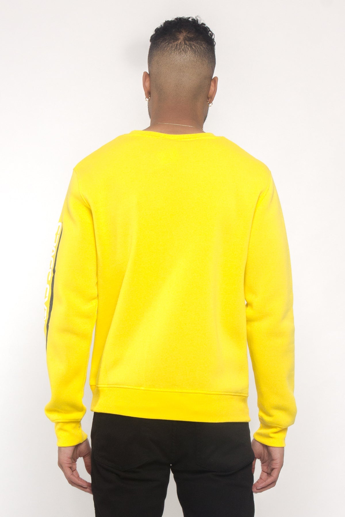 Nasa Texture Welding Fleece Crewneck