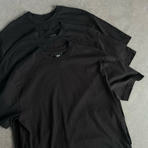 Blanks T-Shirt Pack of 3 - Black