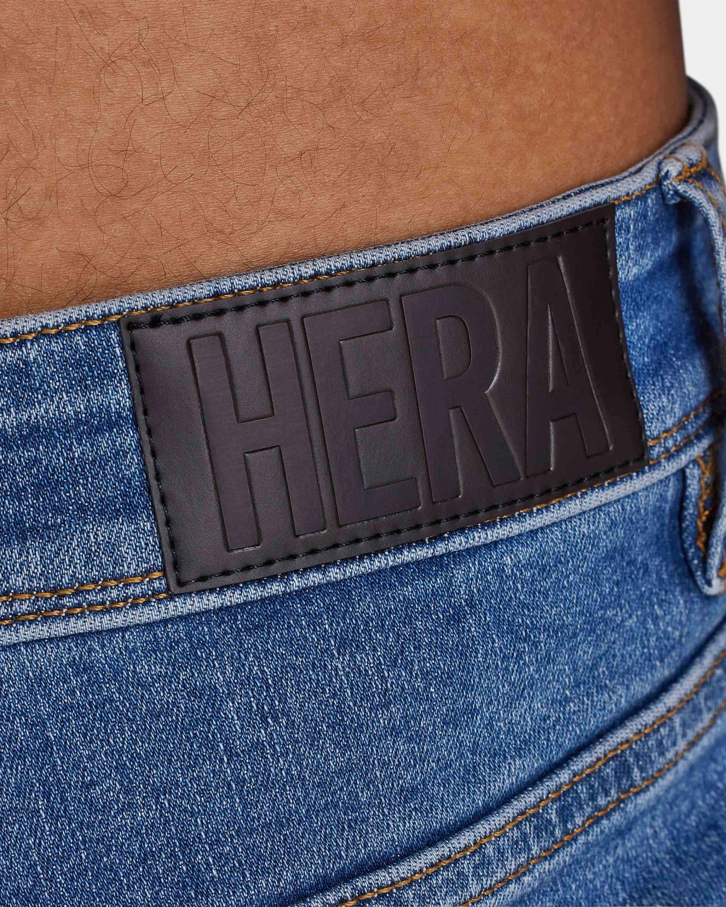 Mens Spray-on Ripped Jean