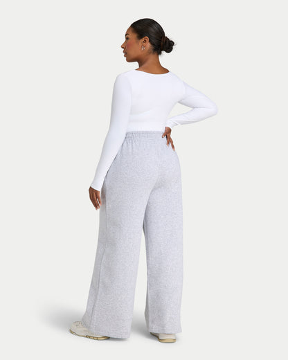 Womens Essential Dual Wear Long Sleeve Top