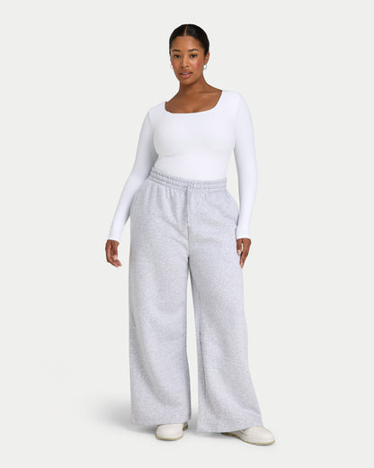Womens Essential Dual Wear Long Sleeve Top