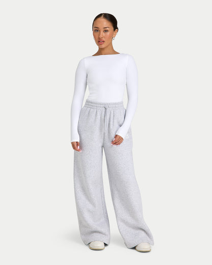 Womens Essential Dual Wear Long Sleeve Top
