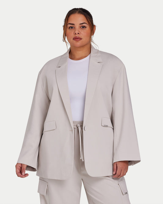 Womens Studio Oversized Blazer