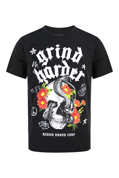 Men's Grind Harder Graphic T-Shirt