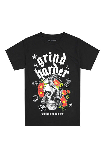 Men's Grind Harder Graphic T-Shirt