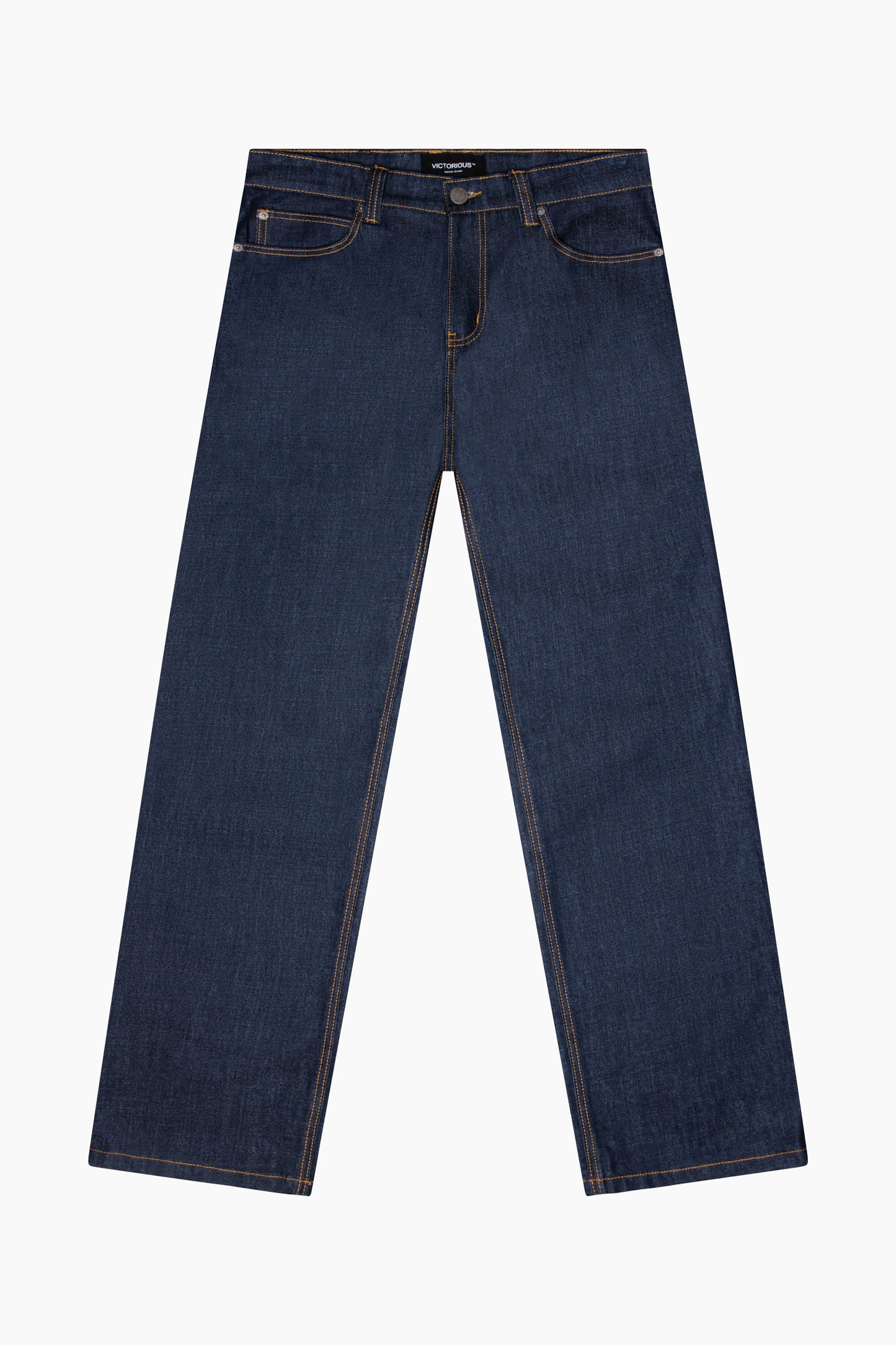 TERRA Essential Baggy Raw Denim Jeans