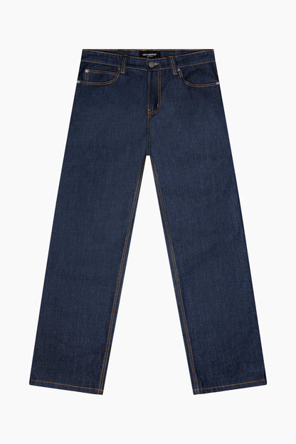 TERRA Essential Baggy Raw Denim Jeans