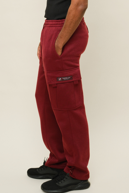 Neon Fleece Heavyweight Cargo Sweat Pants