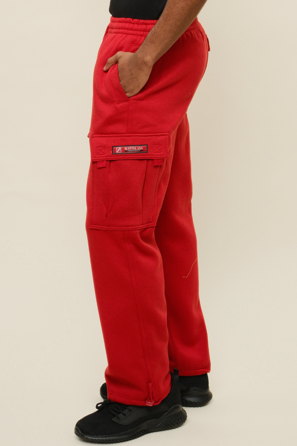 Fleece Heavyweight Cargo Sweat Pants