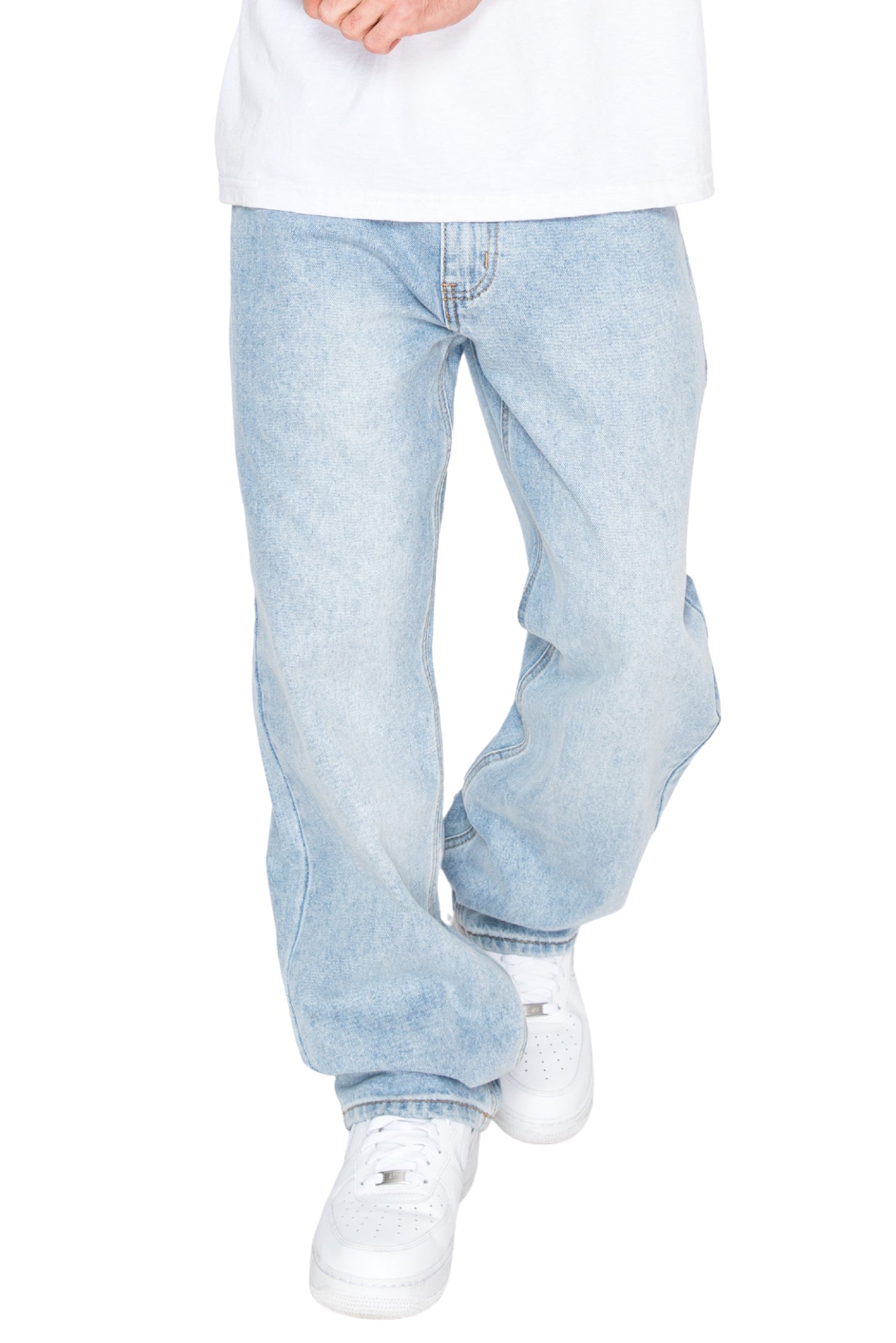 ATLAS Essential Baggy Denim Jeans - Lt.Indigo