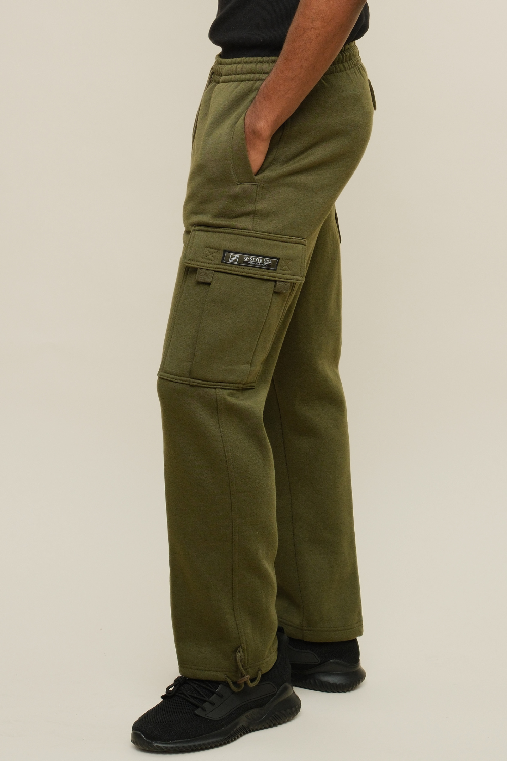 Neon Fleece Heavyweight Cargo Sweat Pants