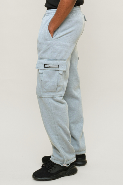 Fleece Heavyweight Cargo Sweat Pants