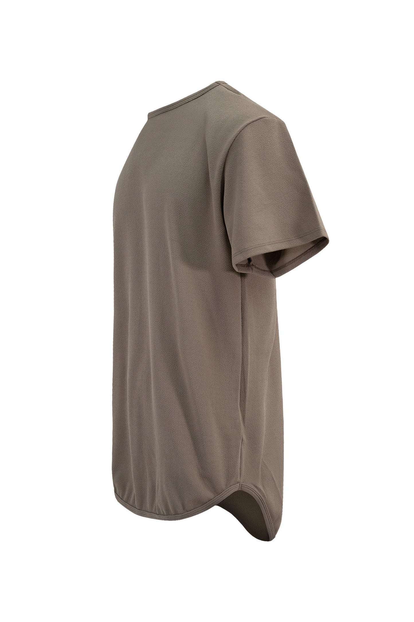 Men's Essential Scallop Round Hem T-Shirt