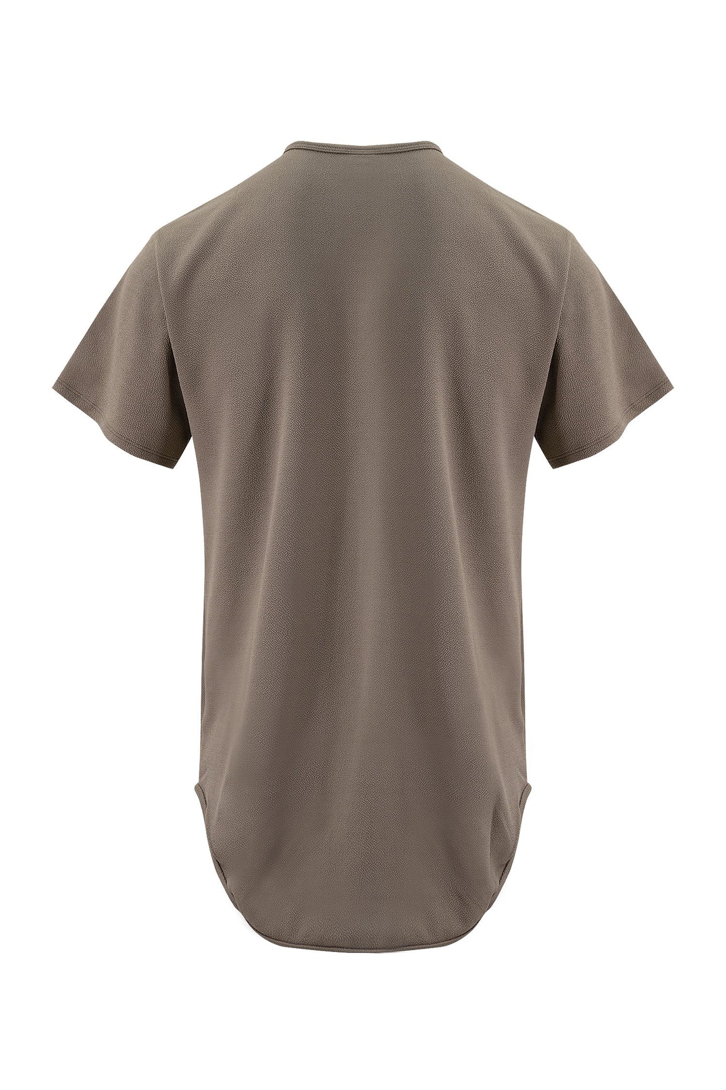 Men's Essential Scallop Round Hem T-Shirt