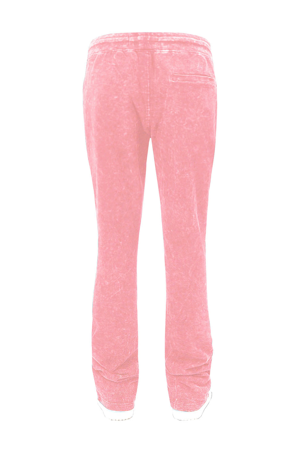 Men's Acid Washed Stacked Fleece Sweat Pants