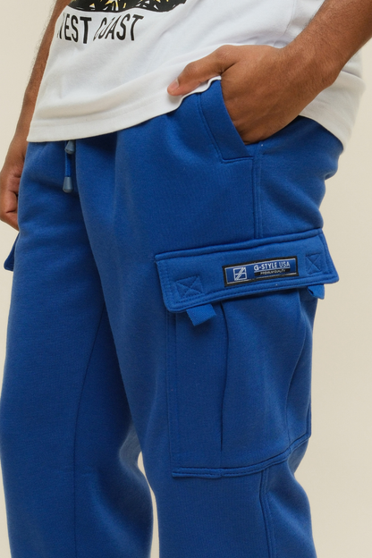 Fleece Heavyweight Cargo Sweat Pants