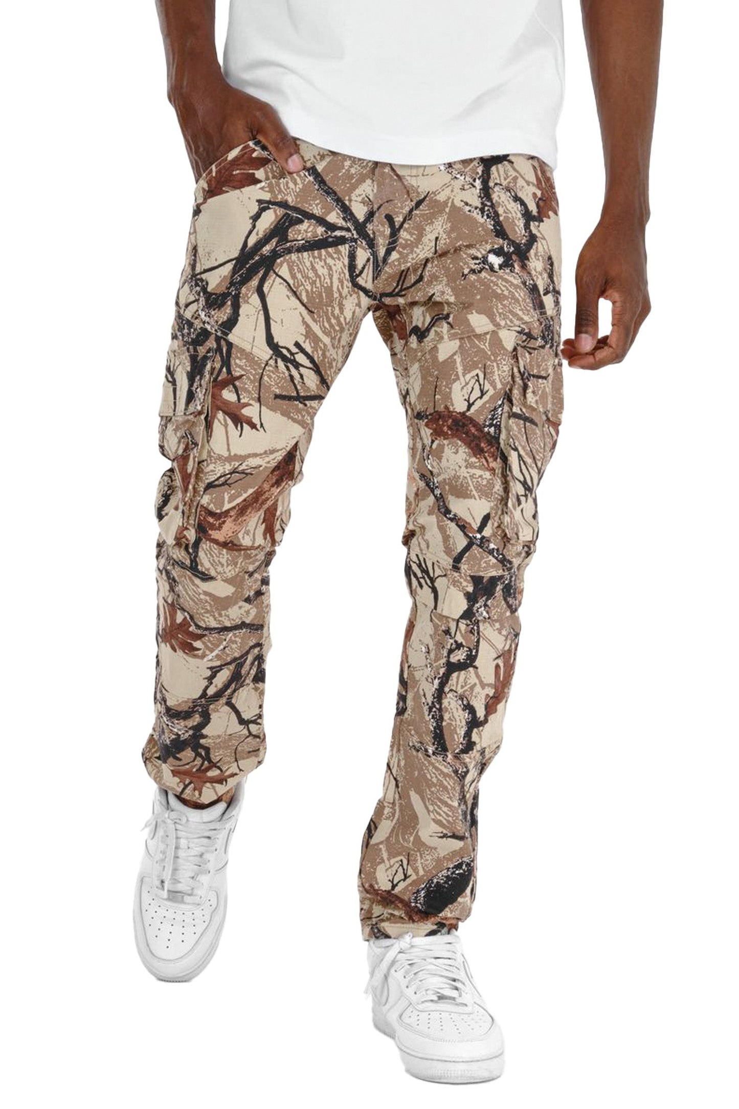 Men's Hunter Camo Cargo Pants