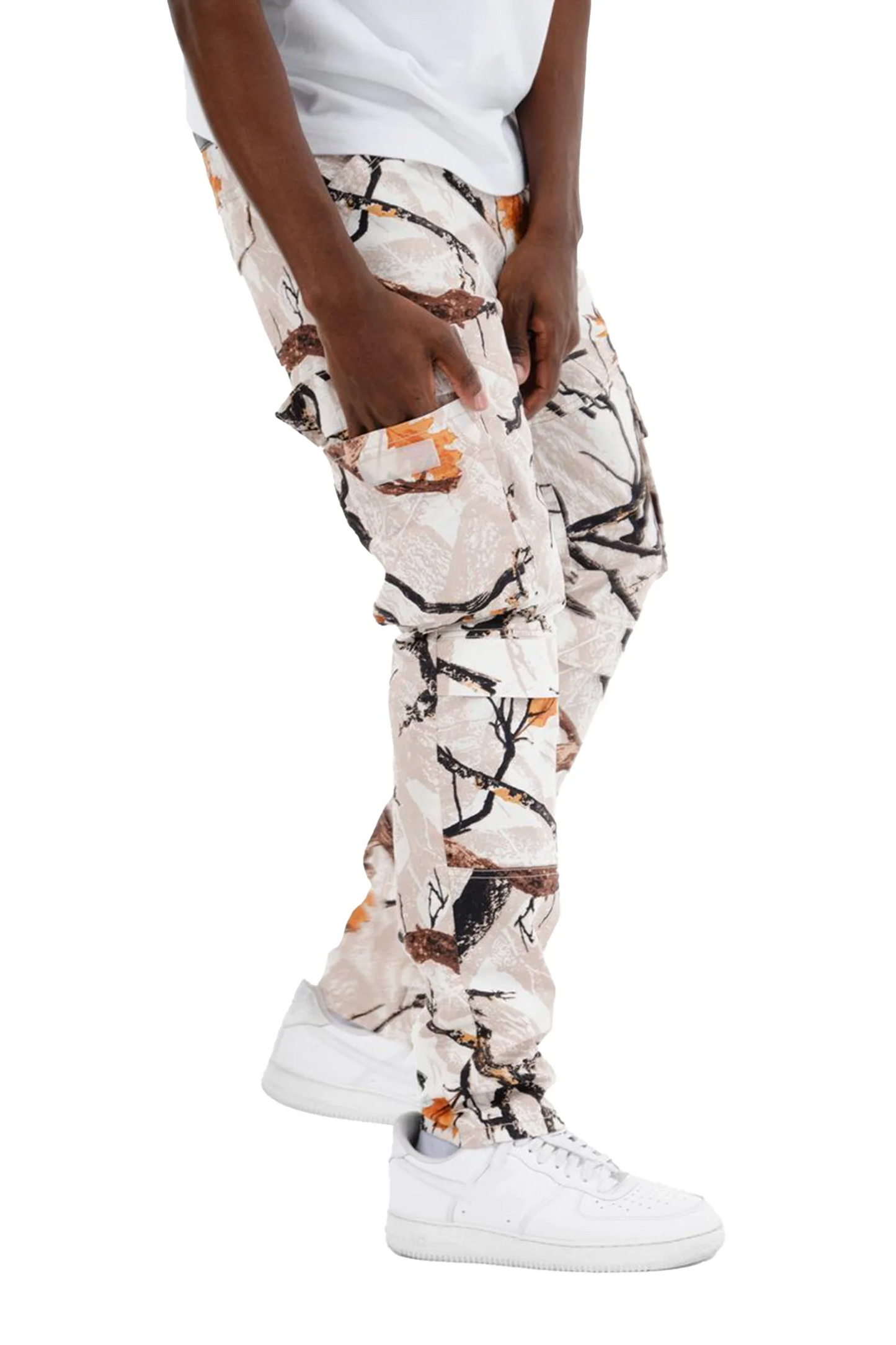 Men's Hunter Camo Cargo Pants