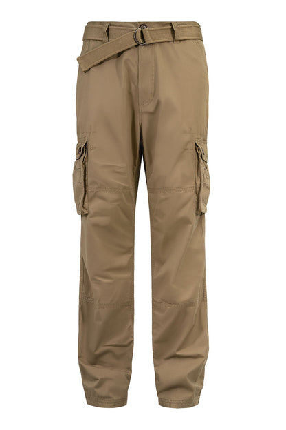 Men's Essential Enzyme Washed Twill Cargo Pants (1)