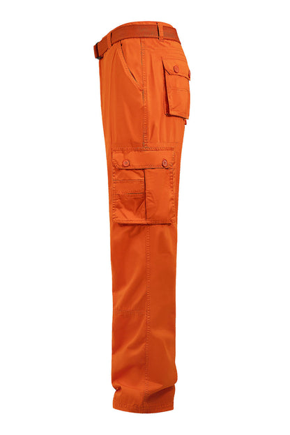 Men's Essential Enzyme Washed Twill Cargo Pants (2)