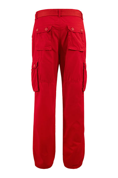 Men's Essential Enzyme Washed Twill Cargo Pants (2)
