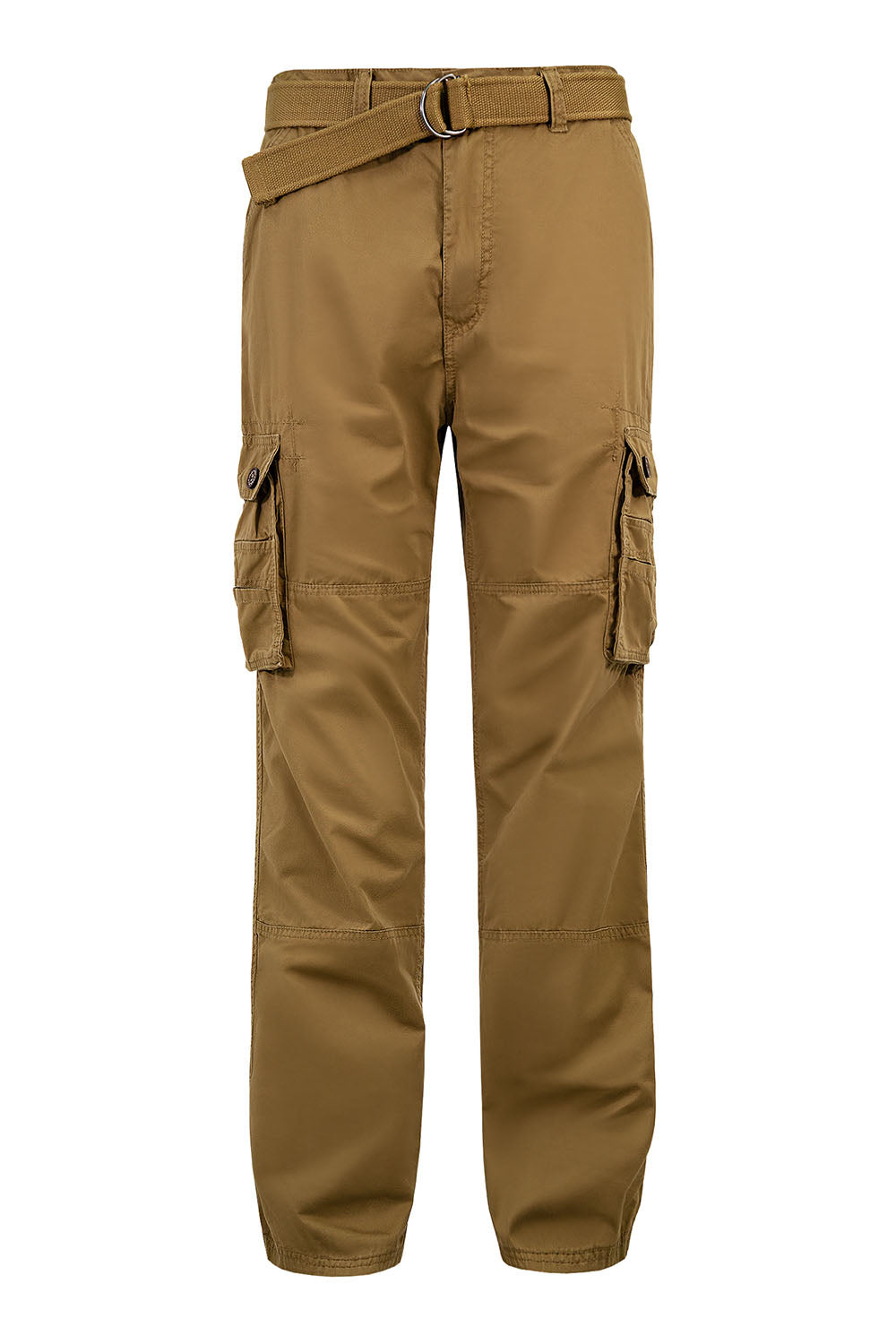 Men's Essential Enzyme Washed Twill Cargo Pants (2)