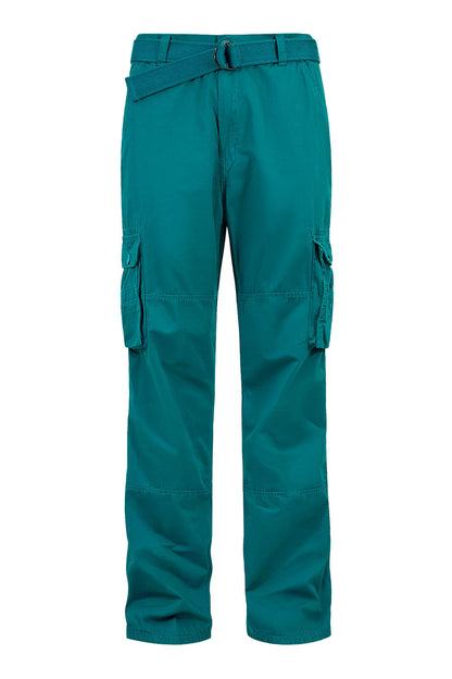 Men's Essential Enzyme Washed Twill Cargo Pants (3)