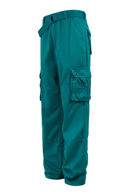 Men's Essential Enzyme Washed Twill Cargo Pants (3)
